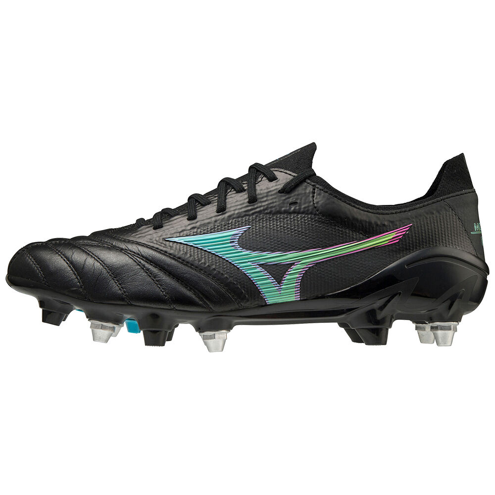 Mizuno Morelia Neo Iii Beta Japan Mix - Erkek Krampon - Siyah/Mavi Turkuaz Türkiye (GFWYQP-906)